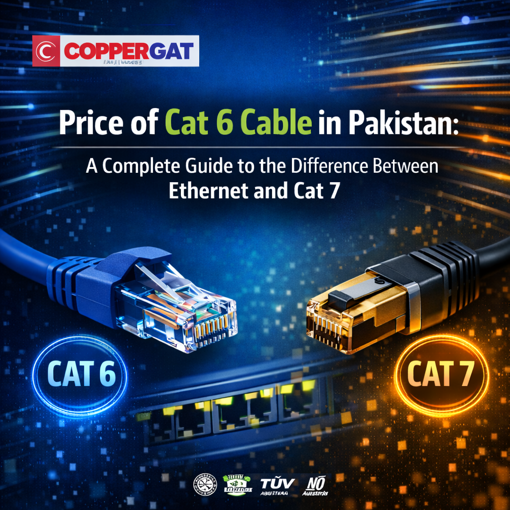 Price of Cat 6 Cable in Pakistan: A Complete Guide to the Difference Between Ethernet and Cat 7