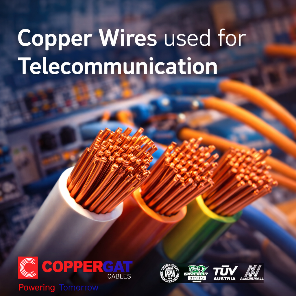 Copper wires for Telecommunication